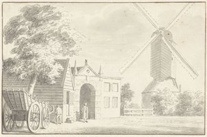 Noordeinder Tor in Monnickendam von Cornelis Pronk