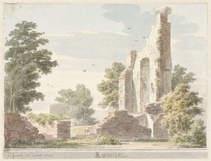 Ruinen des Schlosses Ruwiel