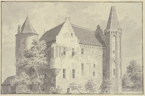 Schloss Croy im Dorf Aarle-Rixtel von Cornelis Pronk