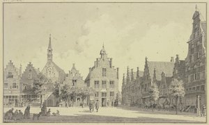 Der Markt zu Steenwyk von Cornelis Pronk