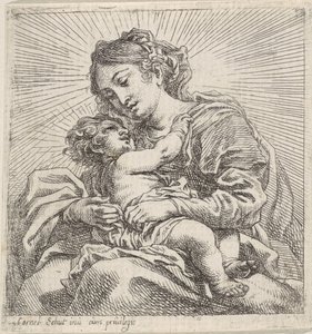 Madonna mit Kind von Cornelis Schut (I)