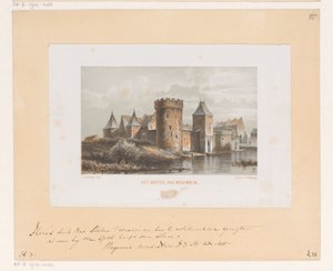 Schloss von Medemblik von Cornelis Springer