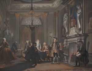 "Nemo Loquebatur" von Cornelis Troost