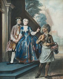 Pefroen und der Schafskopf, 1739 von Cornelis Troost