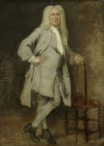 Porträt von Jan Lepeltak, Holzhandelsmann in Amsterdam, Regent des Aalmoezeniersweeshuis Waisenhauses von Cornelis Troost