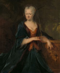 Porträt von Louise Christina Trip von Cornelis Troost
