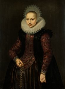 Porträt von Brechtje Overrijn van Schoterbosch