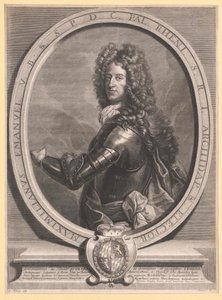 Kurfürst von Bayern Maximilian II. Immanuel (Stich) von Cornelis Vermeulen