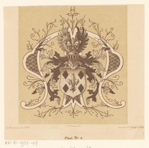 Heraldisches Wappen der Familie Van Mansvelt