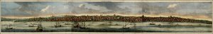 1698 kolorierte Ansicht von Konstantinopel von Cornelis De Bruyn
