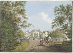 Ansicht des Palastes Het Loo von Cornelis de Kruyff