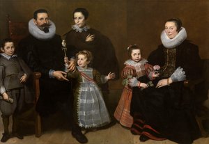 Porträt einer Familie von Cornelis de Vos