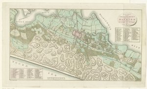 Karte von Haarlem und Umgebung