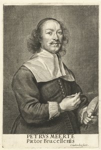 Porträt des Malers Petrus Meerte