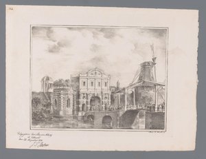 Catharijnepoort in Utrecht von Cornelis van Hardenbergh