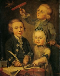 Porträt der Kinder von Barend Goudriaan von Cornelis van II Cuylenburgh