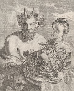 Satyr und Bacchantin, ca. 1650-67