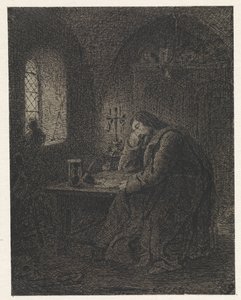 Gelehrter im Studierzimmer