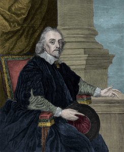 William Harvey (1578-1658), englischer Arzt, nach dem Gemälde von Cornelius Jansen. von Cornelius (after) Jansen