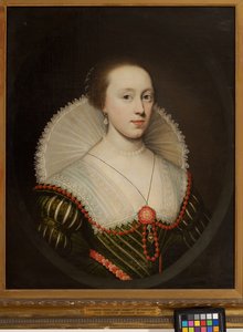 Catherine Fenn, Lady Barret von Newburgh (gest. 1674) von Cornelius I Johnson