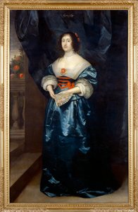 Diana Cecil, um 1638 von Cornelius Janssen van Ceulen