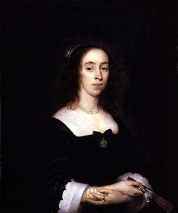 Porträt einer Dame von Cornelius Janssen van Ceulen