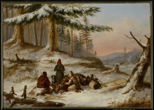 Elchjäger, ca. 1859
