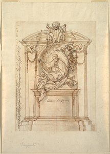 Entwurf für ein Denkmal, ca. 1750 von Corrado Giaquinto