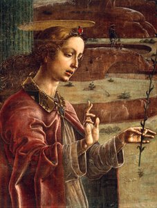 Verkündigung (Detail) von Cosimo Tura