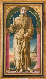 St. Antonius von Padua von Cosimo Tura