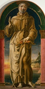 St. Antonius von Padua von Cosimo Tura
