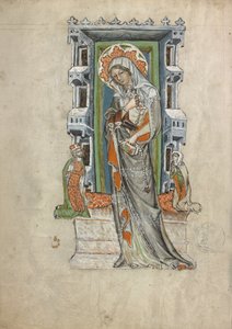 Die heilige Hedwig von Schlesien mit Herzog Ludwig von Liegnitz und Brieg und Herzogin Agnes von Court workshop of Duke Ludwig I of Liegnitz and Brieg