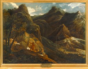 Landschaft mit Wald von Crescenzio Onofri