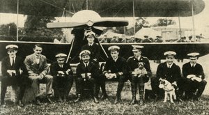 Kommandant Samson vom Royal Flying Corps...Erster Weltkrieg, ca. 1914, ca. 1920