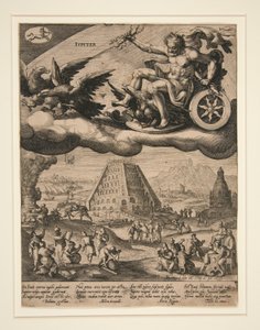 Jupiter, aus der Serie Sieben Planeten von Crispijn de Passe the Elder