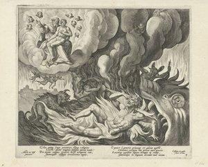 Lazarus im Himmel und der reiche Mann in der Hölle