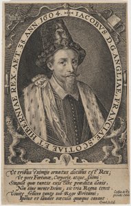 Jakob I., König von England von Crispijn van de Passe I