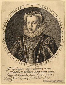 Anna Katharina Konstanze Vasa von Polen 1619-1651 von Crispijn van de Passe the Elder