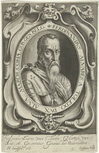 Porträt von Ferdinand Alvarez de Toledo, Herzog von Alva