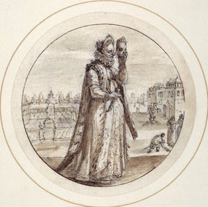 Helena mit Maske, frühes 17. Jahrhundert