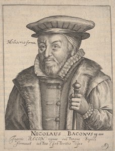 Nicholas Bacon von Crispin I de Passe