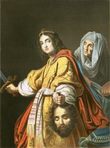 Judith mit dem Kopf des Holofernes von Cristofano (after) Allori