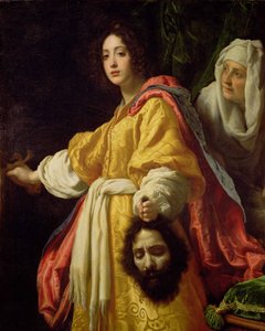 Judith mit dem Kopf des Holofernes, ca. 1615 von Cristofano Allori