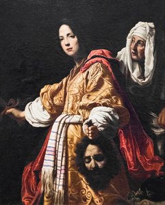 Judith mit dem Kopf des Holofernes von Cristofano Allori