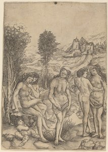 Allegorie des Neides von Cristofano Robetta