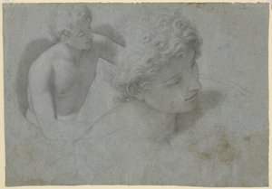 Zwei Studien eines Jugendlichen, ca. 1600-10