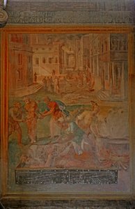 Martyrium und Verstümmelung verschiedener Heiliger von Cristoforo and Tempesta, Antonio Roncalli