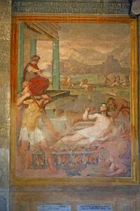 Martyrium, möglicherweise des St. Laurentius