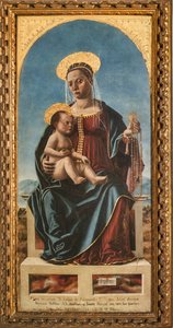 Madonna mit Kind von Cristoforo da Lendinara Canozzi or Canozi