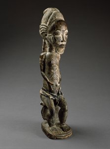 Naturgeist (asie usu), Elfenbeinküste, spätes 19. Jahrhundert von Culture Baule